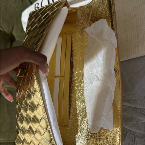 Bottega veneta andiamo clutch Gold - Picture 5 of 6